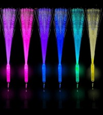 Pack of 6 Fibre Optic Wands