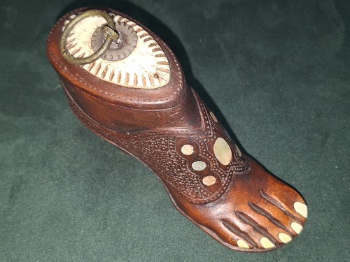 Antique rare wooden - rare, snuff