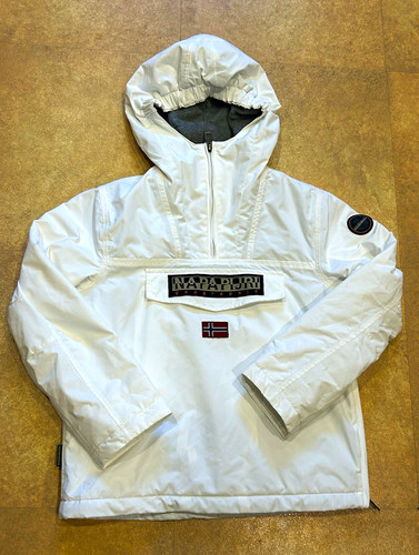 Napapijri boys white hooded - boys,