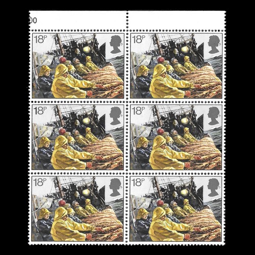 1981 qeii 18p fishing - qeii, 18p.