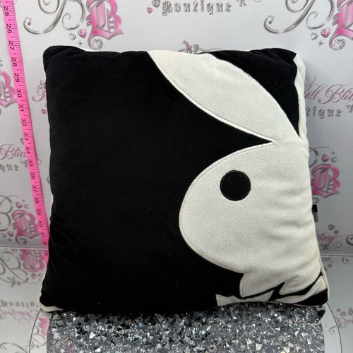 Playboy bunny pillow - pillow, black