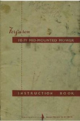 Ferguson mid mounted mower - ferguson,