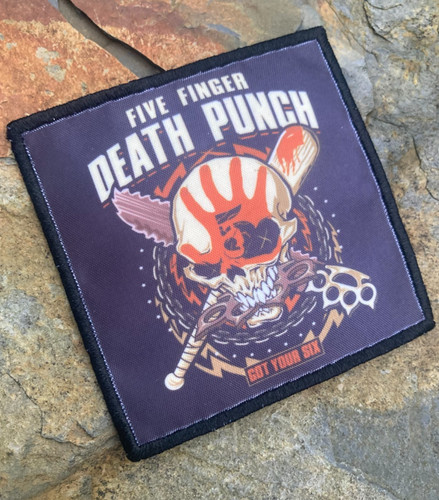 Five finger death punch patch - death,