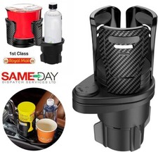 Universal Car Seat Cup 2 Holder Drink Beverage Coffee Auto Truck Bottle Mount UK