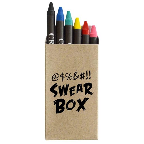 Funny swear box coloured - 'funny,