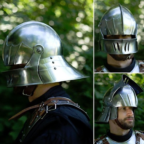 Medieval sallet helmet - helmet, great