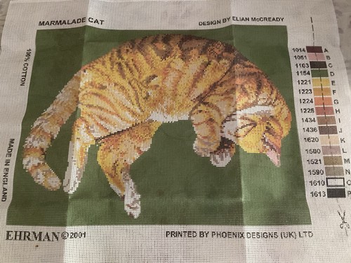 Ehrman vintage marmalade cat - ehrman,