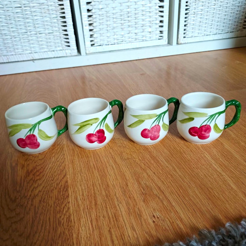 Mason fruit pattern ceramic - fruit,