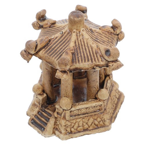 Ceramic mini pagoda sculpture - mini,