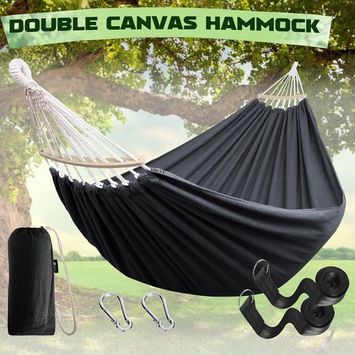 Double person canvas hammock - double,