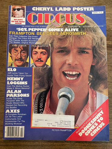 Beatles circus magazine - beatles,