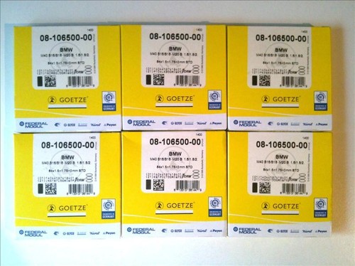 Racing piston rings götze - 6x,