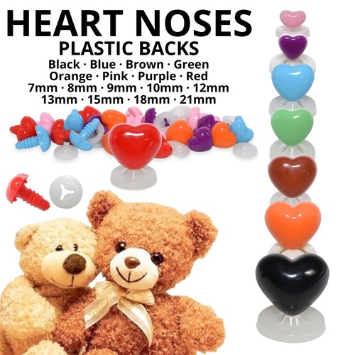 Heart noses colourful - noses,