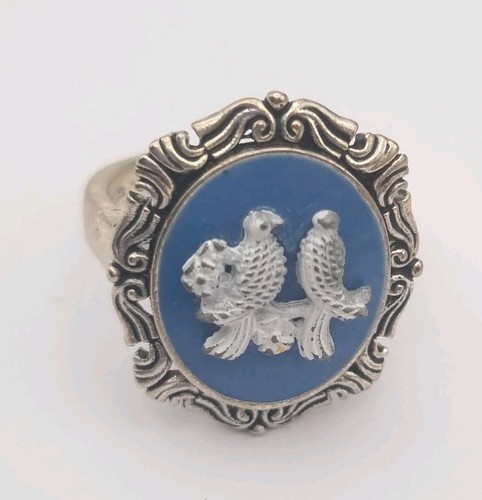 Vintage cameo style ring - vintage,