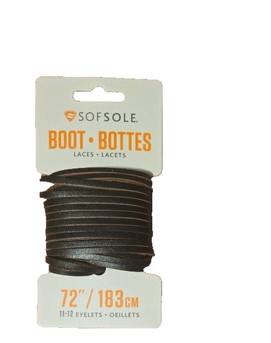 Sofsole leather boot laces - laces, 72"