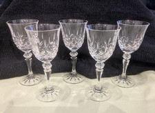 Galway crystal cordial glasses