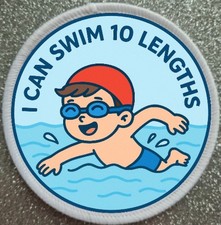 3 Inch Swimming Award I Can