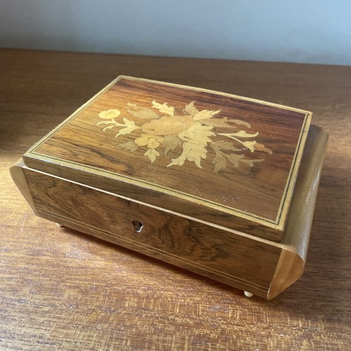 Italian wooden music trinket - wooden,