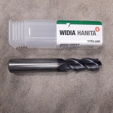 12mm Widia Hanita Solid Carbide 3 Flute coated milling cutter 450312005T