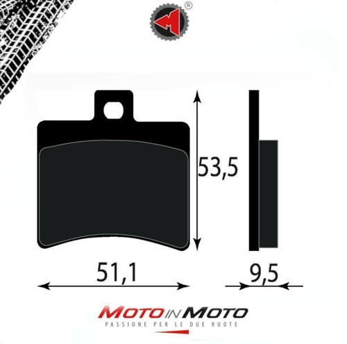 Rear brake pads for - brake,