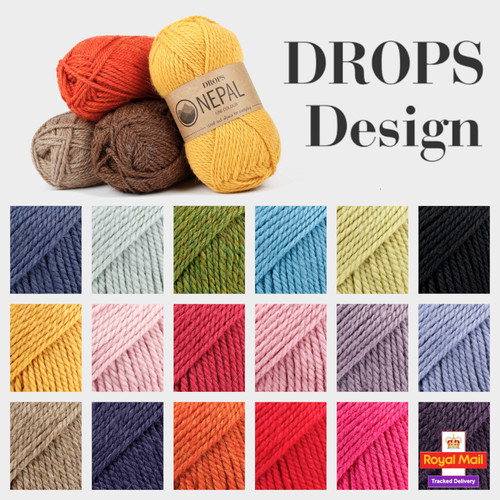 Drops nepal aran 50g knitting - aran,