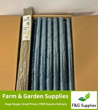 100 Spiral Rabbit Tree Guards 60cm & bamboo canes for plant protection, rabbit