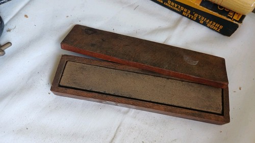 Small vintage sharpening stone - small,