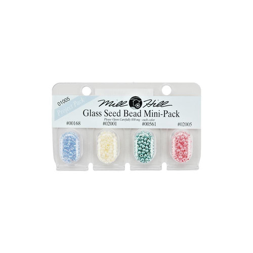 Mill hill glass seed beads - hill,