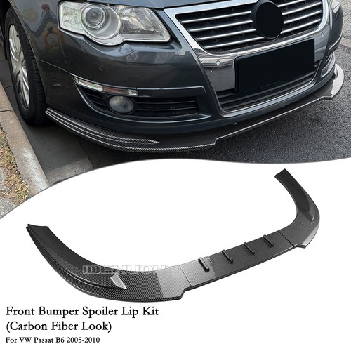 Front bumper spoiler lip - front,