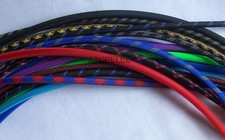 Mix Color 2MM-16MM Wide TIGHT Braided PET Expandable Sleeving Cable Wire Sheath