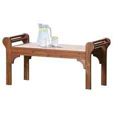 Garden Lutyens Style Bench or Table Solid Acacia Hardwood Patio Furniture