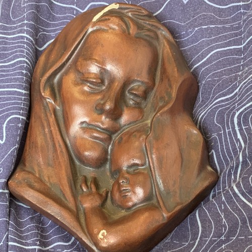 Christian madonna child wall - &,