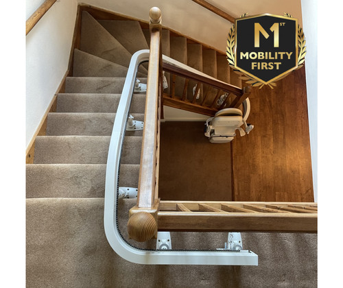 Acorn curved stair lift - acorn,