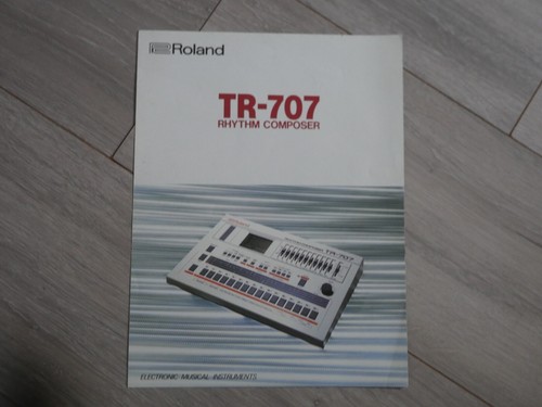 Roland 707 manual - roland,