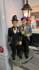 Laurel And Hardy Statue Lamp