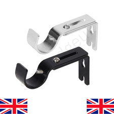 2PCS Metal Curtain Rod Rail