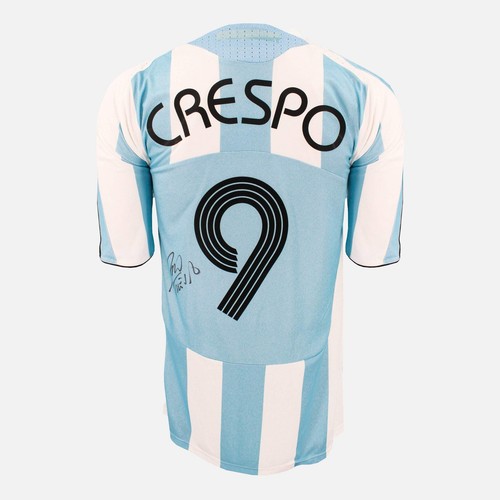 Hernan crespo signed argentina - crespo,
