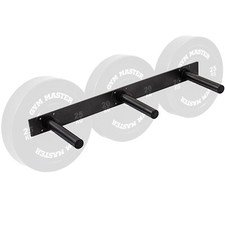 Olympic Two Inch 2" Weight Plate Wall Mounted Storage Rack Bracket Pole Bumper