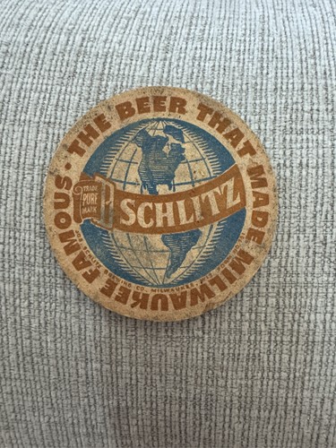 Schlitz beer coaster the - schlitz,