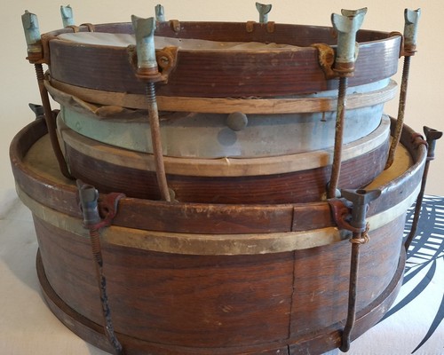 Antique vintage drums snare - antique,
