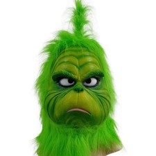 UK The Grinch Latex Mask