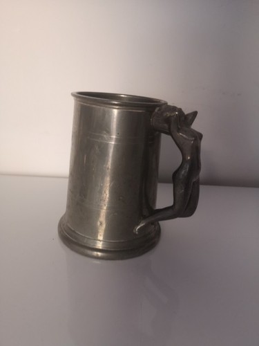 Pewter tankard featuring - pewter,