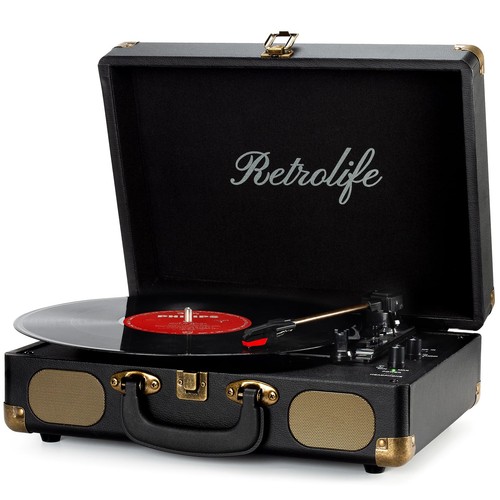Retrolife vinyl record - retrolife, player
