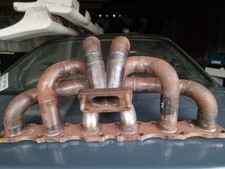 rb25det exhaust manifold,3mm steam pipe, T3 turbo,top mount UPDATED PICTURES