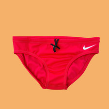 Nike Men Red solid swim