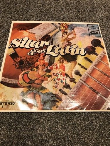 Sitar goes latin - lp, press