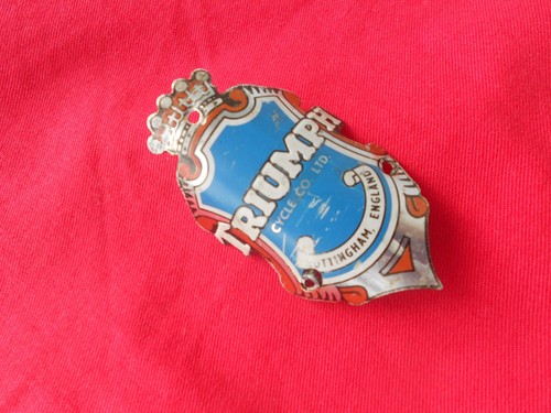 Vintage triumph cycle - vintage,