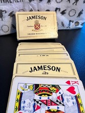Jameson Irish Whiskey playing cards