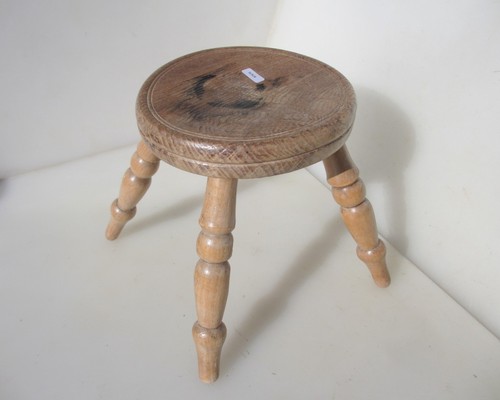 Small victorian wooden - victorian, stool
