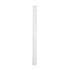 Twin Slot Shelving Upright Bracket White UK System Wall Support Adjustable